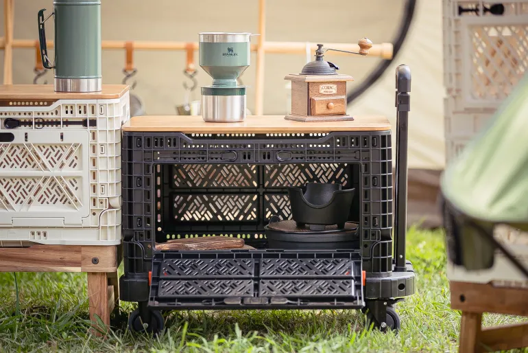 48L CRATE - Door Open