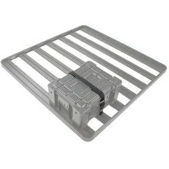 [LOCKABLE STORAGE BOX STRAP DOWN]
