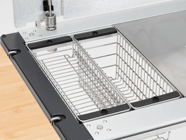 Shallow Mesh Tray Half Unit