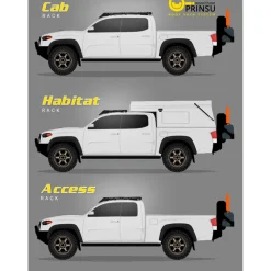 [TOYOTA TACOMA PRINSU CAB RACK] 2005-2021