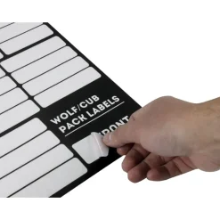 [WOLF/CUB PACK CAMPSITE ORGANIZING LABELS]